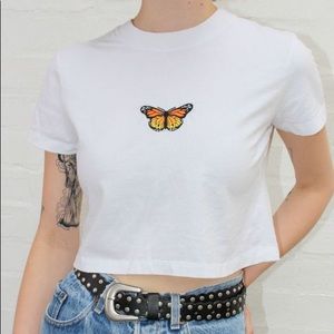 super cute butterfly shirt